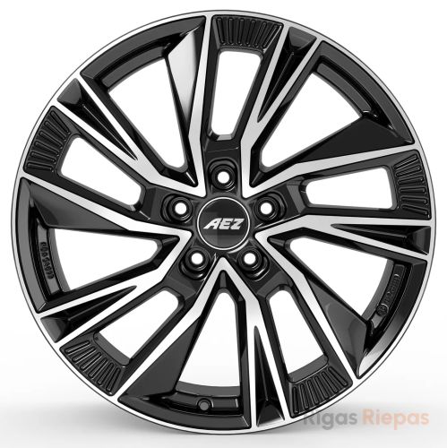 AEZ Havanna dark 9x21 5x112 ET35, чёрный · полированный (Black/Polished)
