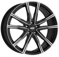 AEZ Montreal dark 7x18 5x100 ET39, black · polished (Black/Polished)