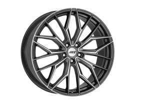AEZ Porto dark 8x18 5x108 ET45, антрацитовый · полированный (Gunmetal/Polished)
