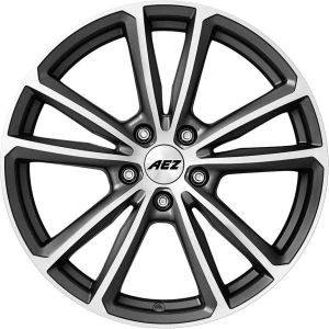 AEZ Tioga 7x17 5x112 ET45, anthracite · polished (Graphite Matt/Polished)