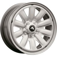 Alcar HybridRad 131500 6x15 5x100 ET38, sudraba