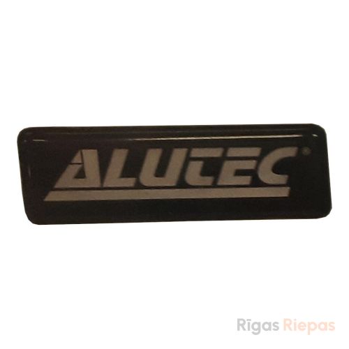 Alutec 9-EMB45X15ALU-SCH diska logo, melns