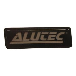 Alutec 9-EMB45X15ALU-SCH diska logo, melns