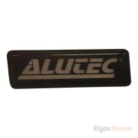 Alutec 9-EMB45X15ALU-SCH diska logo, melns
