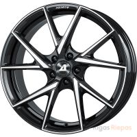 Alutec ADX.01 7.5x18 4x100 ET45, black · polished (Diamond Black Frontpolished)