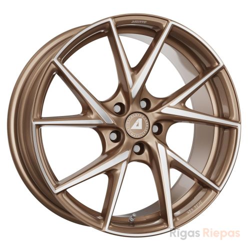 Alutec ADX.01 7.5x18 5x100 ET46, bronze · polished (Metallic Bronze Frontpolished)