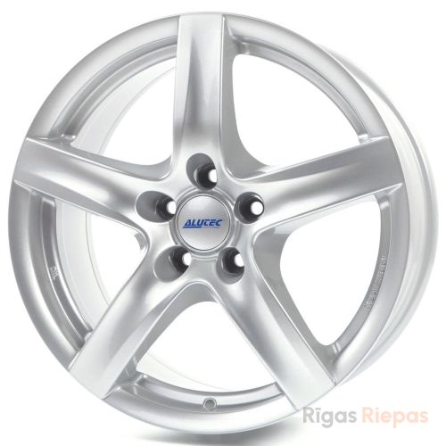 Alutec Grip 5.5x15 4x100 ET40, sudraba (Polar Silver)