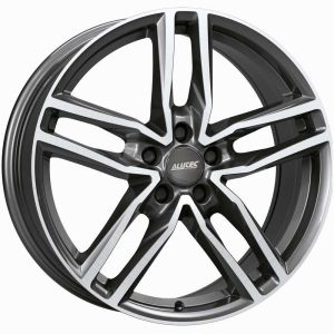 Alutec Ikenu 6.5x16 4x108 ET37, antracīta · pulēts