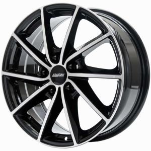 Alutec Singa 7.5x18 5x108 ET55, black · polished (Diamond Black Frontpolished)