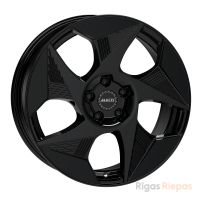 Alutec Solar 8x19 5x112 ET36, melns · pulēts (Diamond Black)