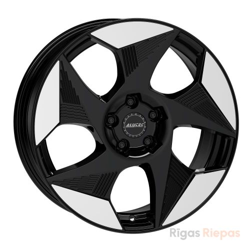 Alutec Solar 8x19 5x112 ET34, melns · pulēts (Diamond Black Frontpolished)