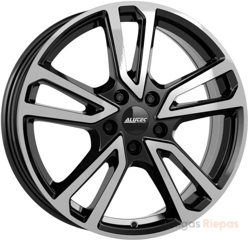 Alutec Tormenta 7.5x17 5x112 ET36, melns · pulēts (Diamond Black Frontpolished)