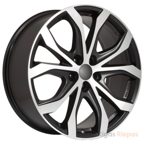 Alutec W10X 8x18 5x108 ET45, black · polished