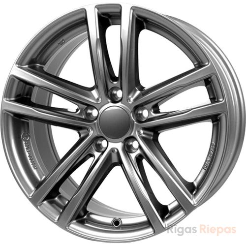 Alutec X10X 9x19 5x112 ET38, antracīta (Metal Grey)