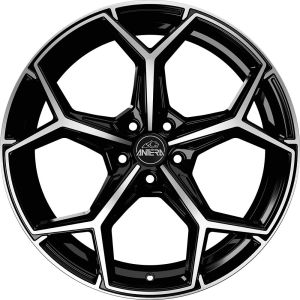 Antera A101 10.5x22 5x112 ET18, чёрный · полированный (Piano Black Diamond)