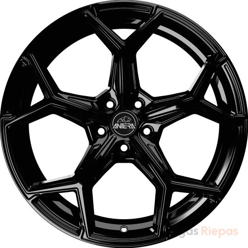 Antera A101 9x20 5x112 ET40, melns (Piano Black)