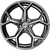 Antera A101 8.5x20 5x110 ET30, antracīta · pulēts (Moon Grey Diamond)