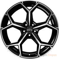 Antera A101 9.5x22 5x120 ET35, melns · pulēts (Piano Black Diamond)