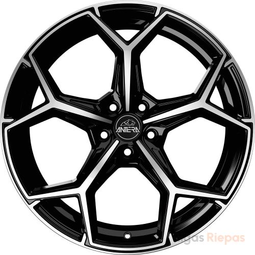 Antera A101 9.5x22 5x120 ET35, melns · pulēts (Piano Black Diamond)