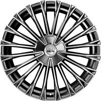 Antera A103 10.5x22 5x130 ET30, antracīta · pulēts (Moon Grey Diamond)