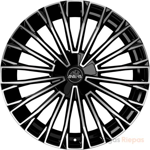 Antera A103 10x23 5x130 ET25, melns · pulēts (Piano Black Diamond)
