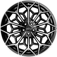 Antera A105 10x23 5x120 ET35, black · polished (Piano Black Diamond)
