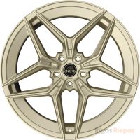 Antera A107 9x20 5x114.3 ET34, gold · matte (Satin Champagne)