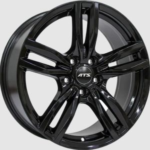 ATS Evolution 7.5x17 5x120 ET37, black · polished (Diamond Black)