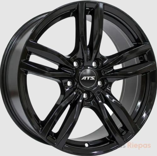 ATS Evolution 7.5x17 5x120 ET37, melns · pulēts (Diamond Black)