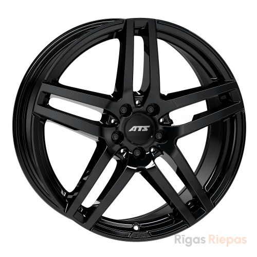 ATS Mizar 8x17 5x112 ET49, melns · pulēts (Diamond Black)