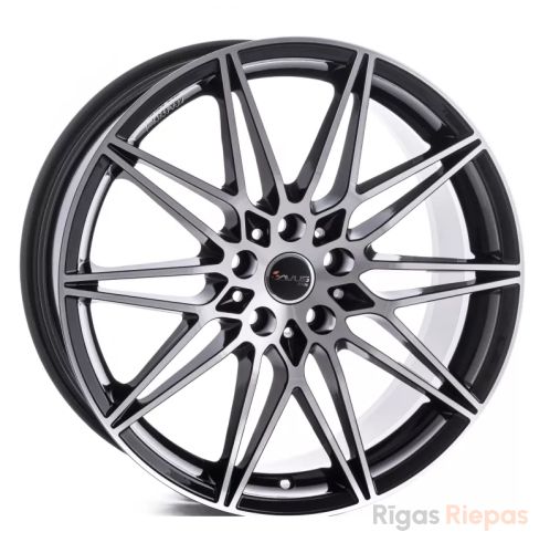 Avus AC-MB5 9.5x20 5x120 ET45, чёрный · полированный