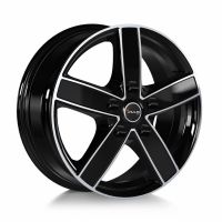 Avus AC-V51 7x17 5x118 ET62, melns · pulēts