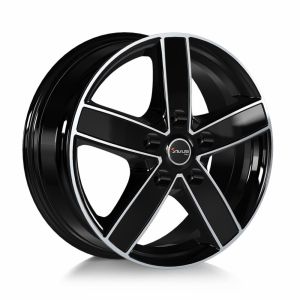Avus AC-V51 7x17 5x118 ET62, melns · pulēts
