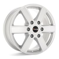 Avus AC-V61 7x17 6x130 ET50, серебристый · полированный (Hyper Silver)