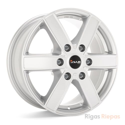 Avus AC-V61 6.5x16 6x125 ET68, sudraba · pulēts (Hyper Silver)