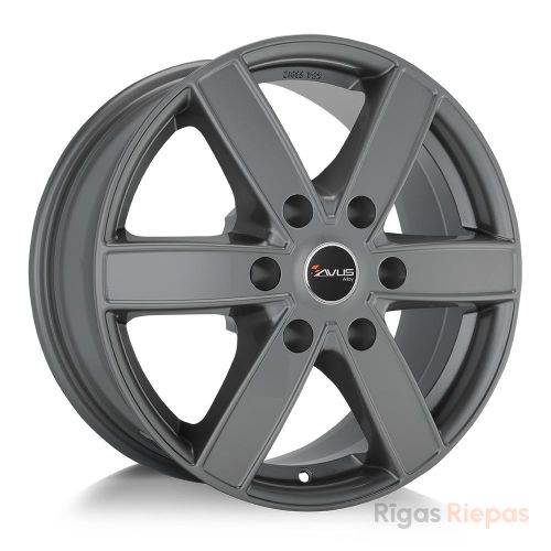 Avus AC-V61 7x17 6x130 ET50, antracīta · matēts