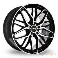 Avus AF19 8x18 5x120 ET45, melns · pulēts