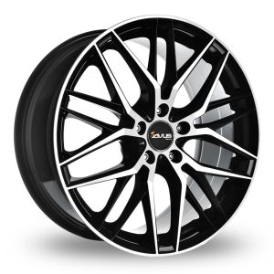 Avus AF19 8x18 5x120 ET45, melns · pulēts
