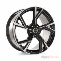 Avus AF20 8x18 5x112 ET35, melns · pulēts