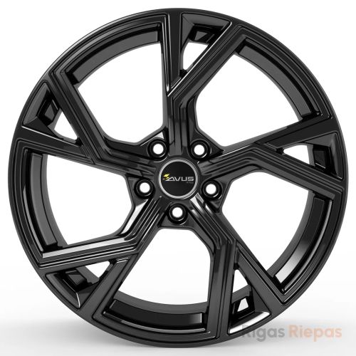 Avus AF20 8x18 5x112 ET35, melns