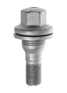 Bimecc колёсный болт M12x1.25x35, плоская посадка, ключ 17 мм