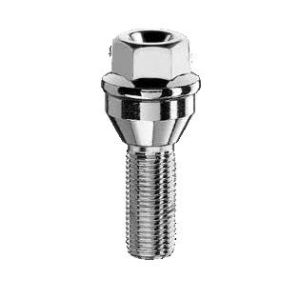 Bimecc riteņu skrūve M14x1.5x28, 60° konuss, atslēga 19 mm