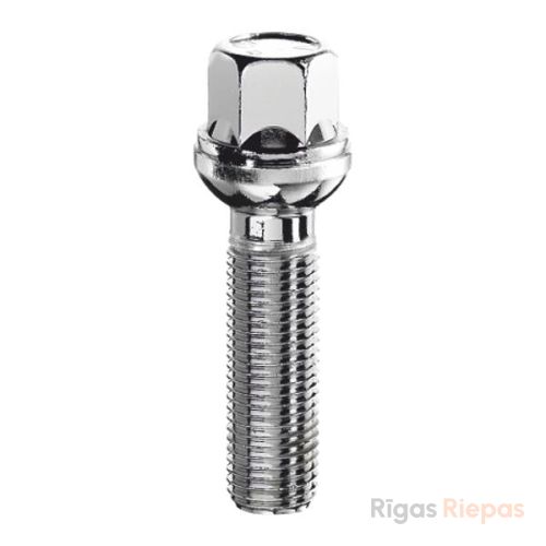 Bimecc riteņu skrūve M14x1.5x55, sfēra R12, atslēga 17 mm