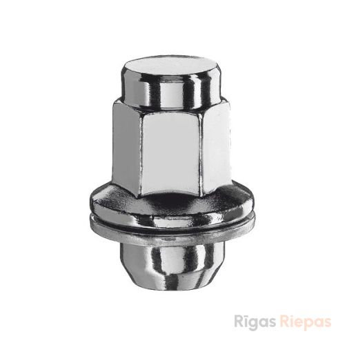 Bimecc riteņu uzgrieznis M14x1.5x47.5, plakanā sēža, atslēga 21 mm