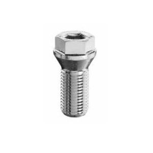 Bimecc wheel bolt M12x1.5x24.2, 60° cone, 17 mm key, short head