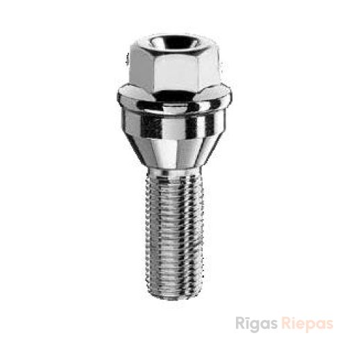 Bimecc wheel bolt M14x1.5x28, 60° cone, 19 mm key