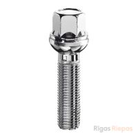 Bimecc wheel bolt M14x1.5x60, ball R12, 17 mm key
