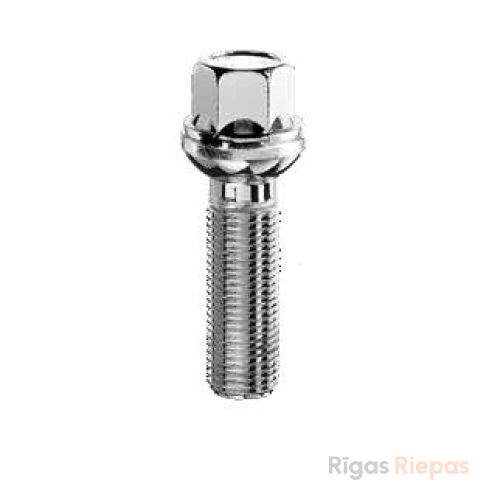 Bimecc wheel bolt M14x1.5x32, ball R13, 17 mm key