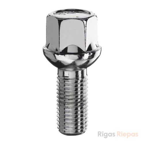 Bimecc wheel bolt M14x1.5x35, ball R13, 17 mm key