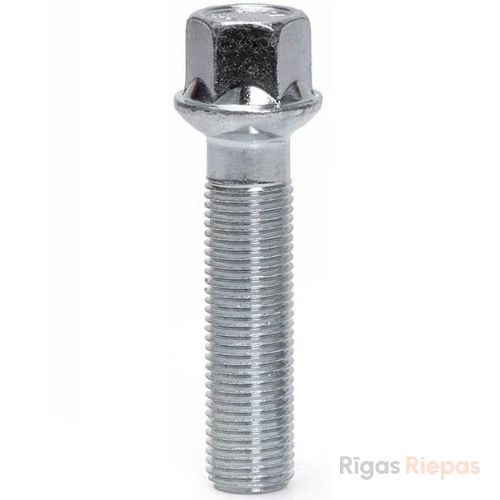 Bimecc wheel bolt M14x1.5x55, ball R14, 17 mm key